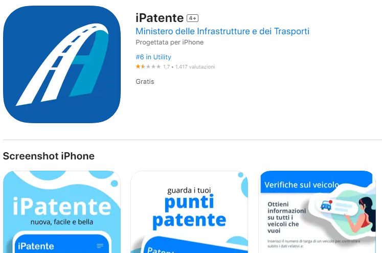 app ipatente app per controllare punti patente