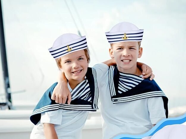 Moda bambini, stile navy