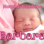 nomi di bambine Barbara