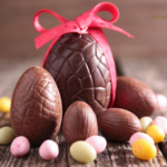 Regali per Pasqua, uova di cioccolato per bambini