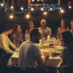 cena con gli amici