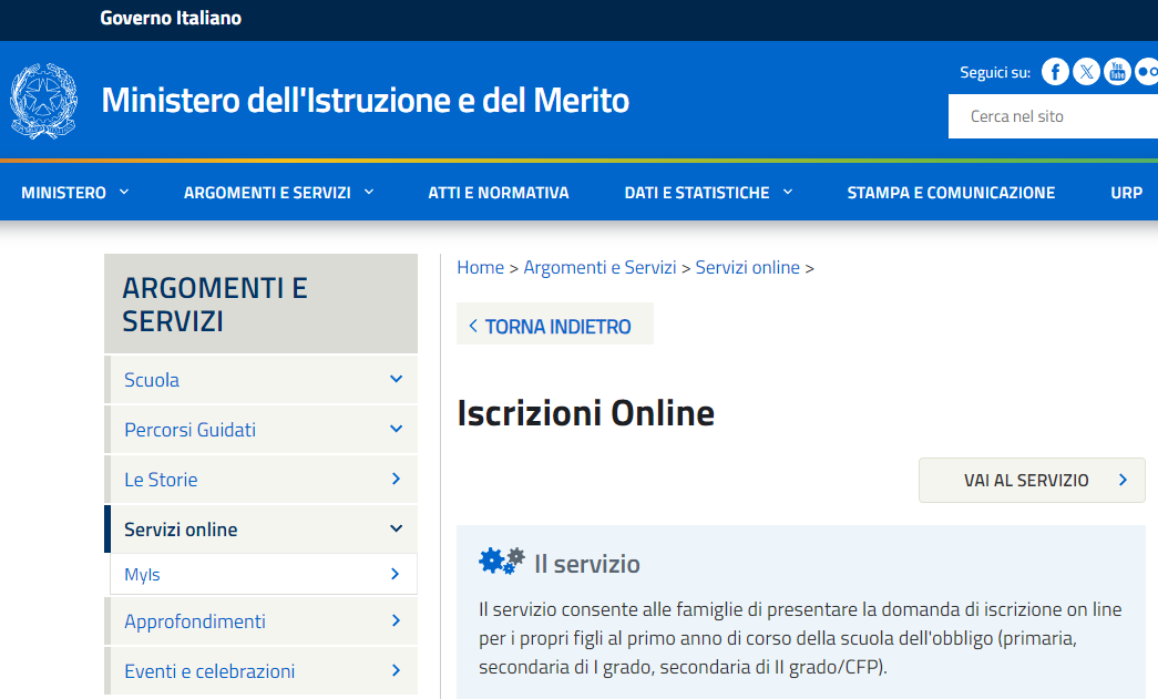 Iscrizioni On Line Scuola