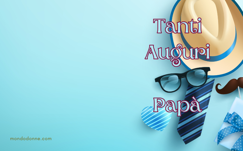 Biglietto festa del papà da scaricare e stampare