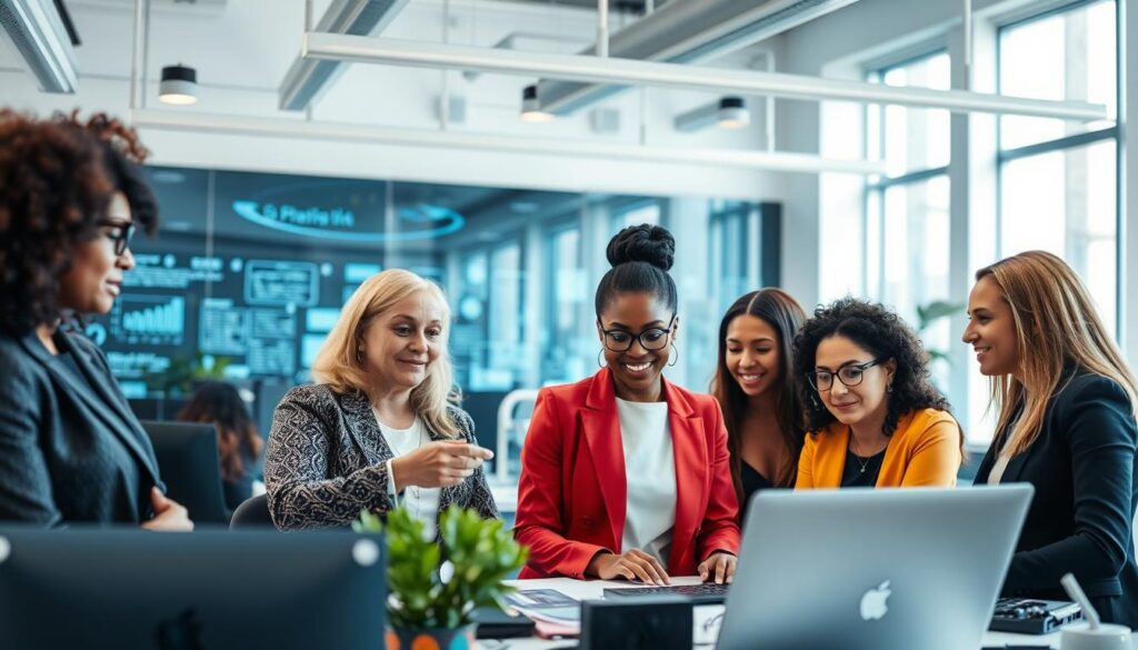 donne leader nell'industria tecnologica