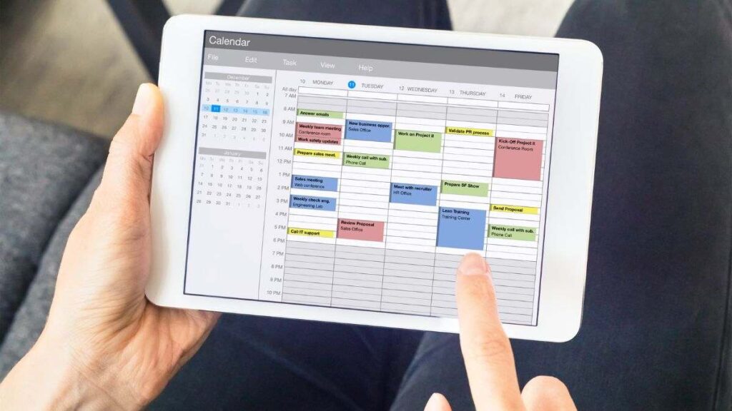 time blocking per donne in carriera