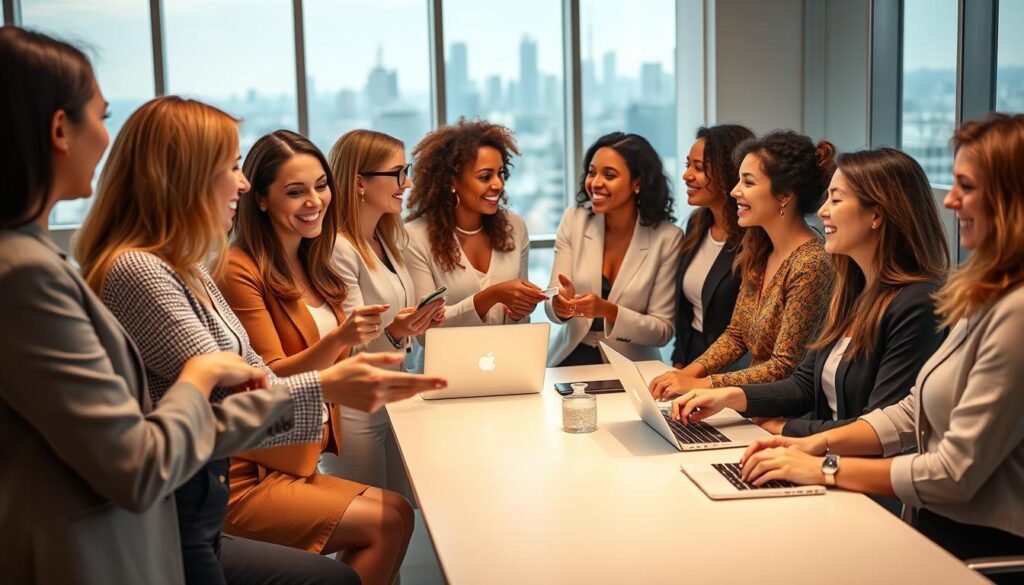benefici networking carriera femminile