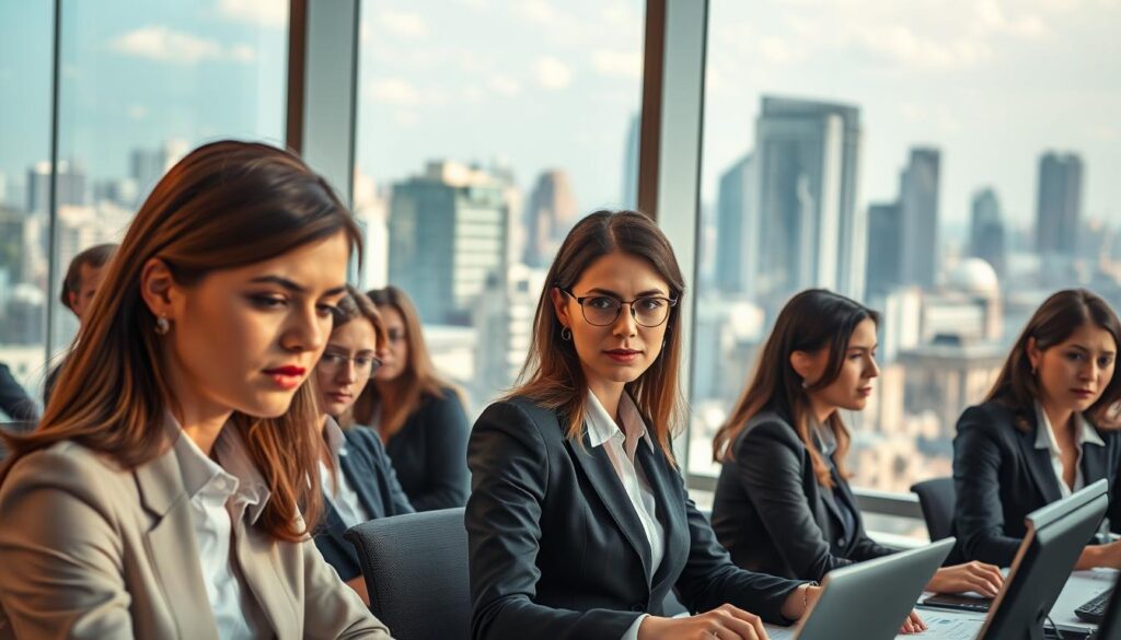 Soffitto di cristallo: ostacoli alla carriera femminile