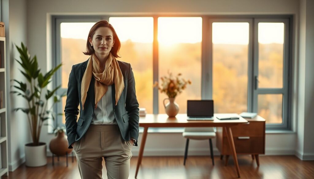 Autunno in ufficio 2025: 10 look professionali che funzionano davvero